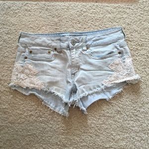 American Eagle jean shorts