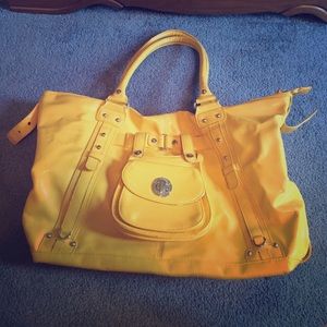 Bright yellow Roxy bag