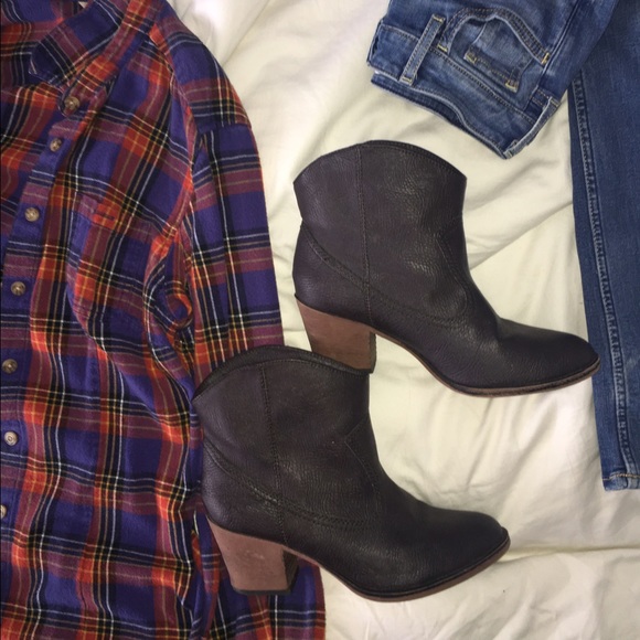 Rocket Dog leather booties