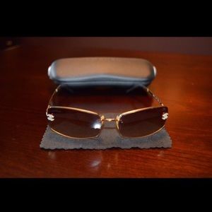Authentic vintage Chanel sunglasses.