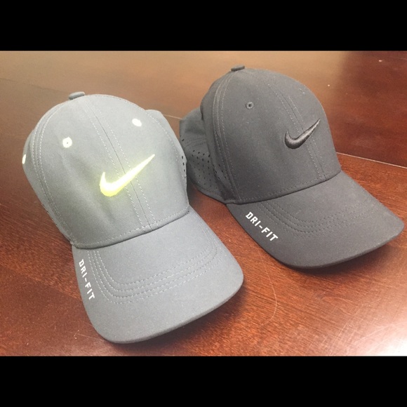 2 Nike Dri Fit hats
