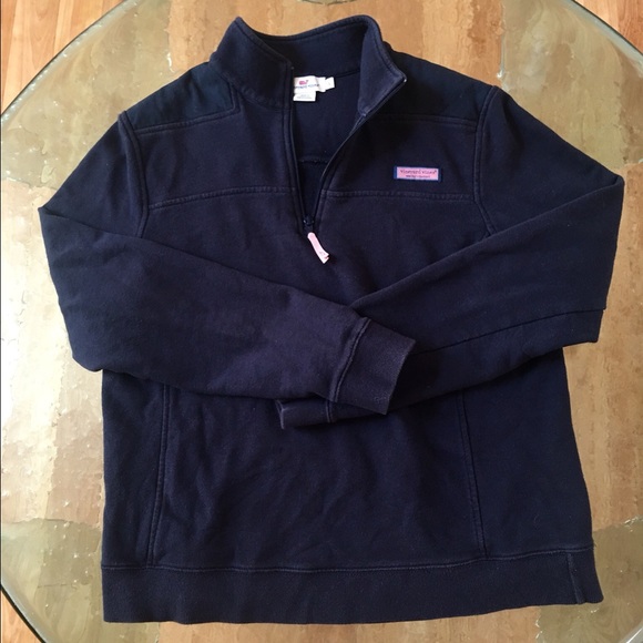Vineyard Vines Navy 1/4 quarter zip 🐳