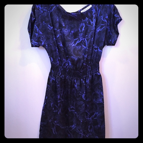 NWOT BCBGeneration rope print silk dress
