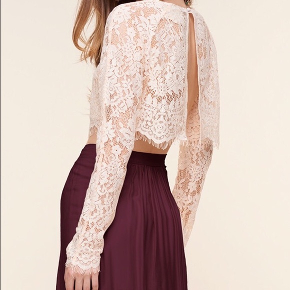 BNWT The Jetset Diaries Piazza Crop Top