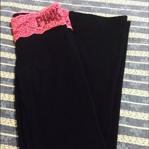 PINK VS yoga lace pants