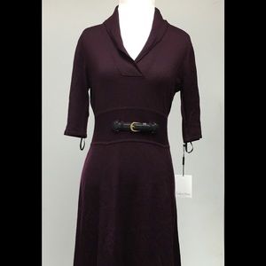 Calvin Klein Short Sleeve Sweater Dress