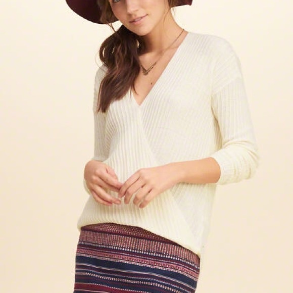SOLD Hollister Wrap Sweater