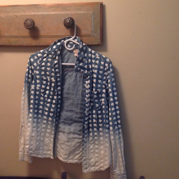 Ombré heart shirt