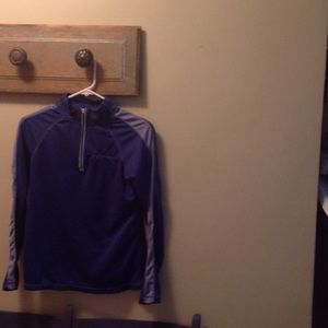 Royal blue athletic jacket