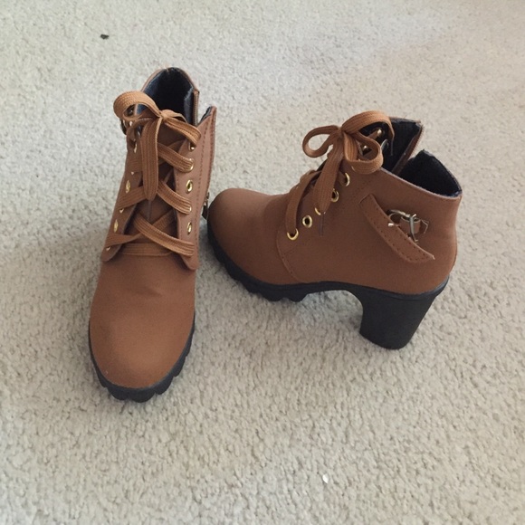 Brown heels