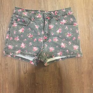 High waisted shorts