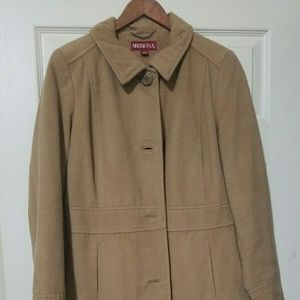 Tan pea coat