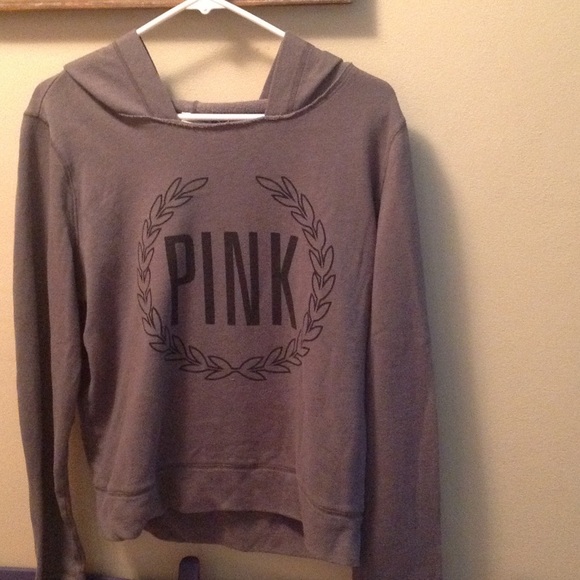Grey PINK VS hoodie