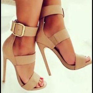 Three Strap Heels