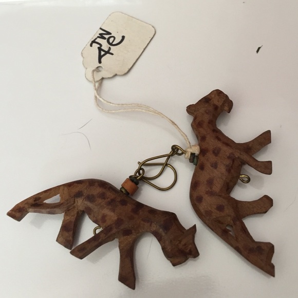 NWT Cheetah Earrings