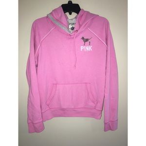 Victoria's Secret Pink Hoodie With Peace Sign!!
