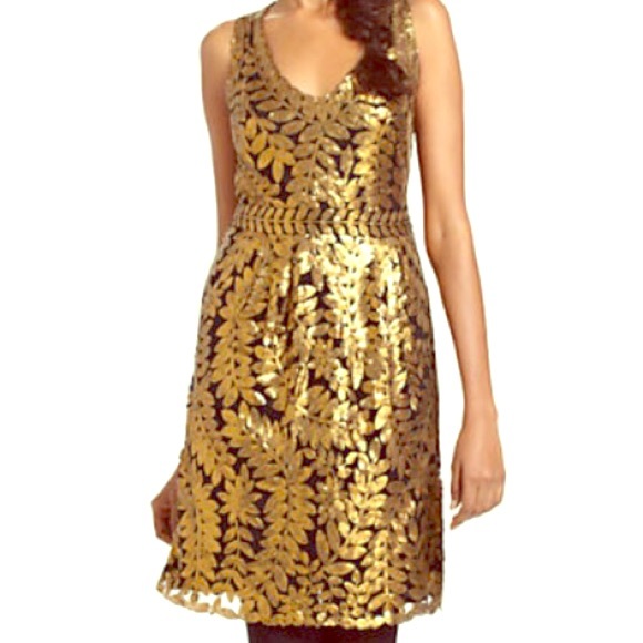 Goldleaf Cocktail Dress by Project Alabama