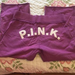 Victoria's Secret crop sweat pants