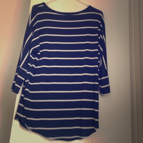 Corinna striped Dolman top