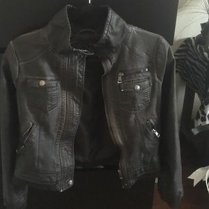 Leather jacket