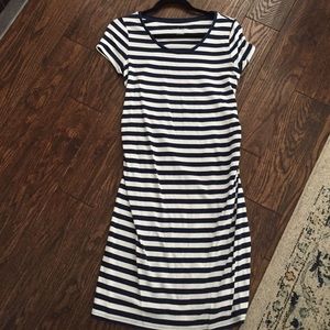 Liz Lange for Target Striped Maternity Dress