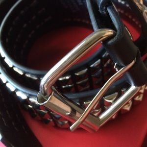 Black belt with silver studs !