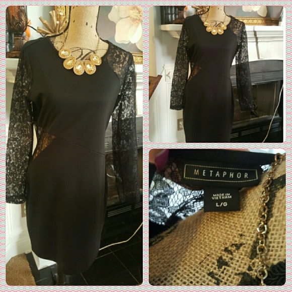Black Dress Size L