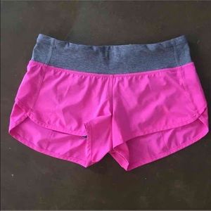 Lululemon speed shorts