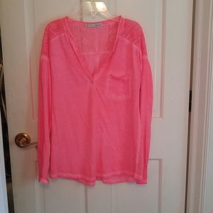 Deep g pink long sleeves