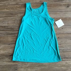 Beyond Yoga Drape Back tank (Turquoise)