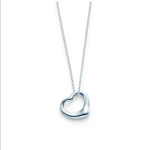 Tiffany & Co OPEN HEART necklace