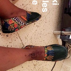 African dashiki Espadrilles