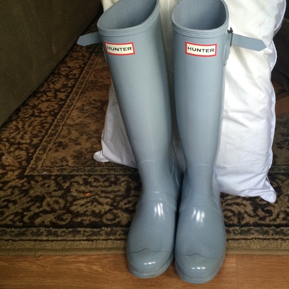 Hunter Original Tall Gloss rain boots!