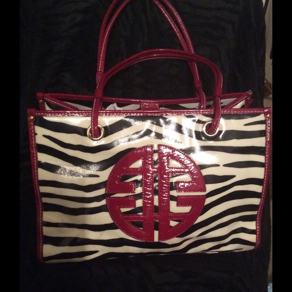 Shopper style hand bag; purse