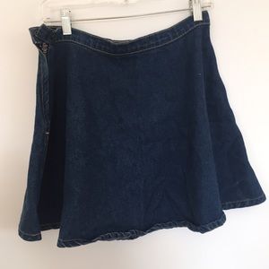 American Apparel Denim Circle Skirt