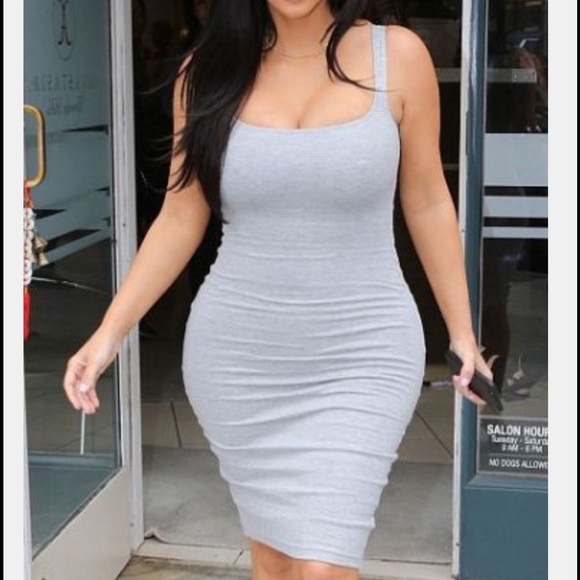 Dresses & Skirts - Kim K dress, gray