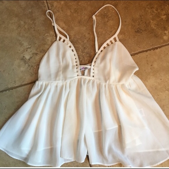 Cute dainty hooligan tank top