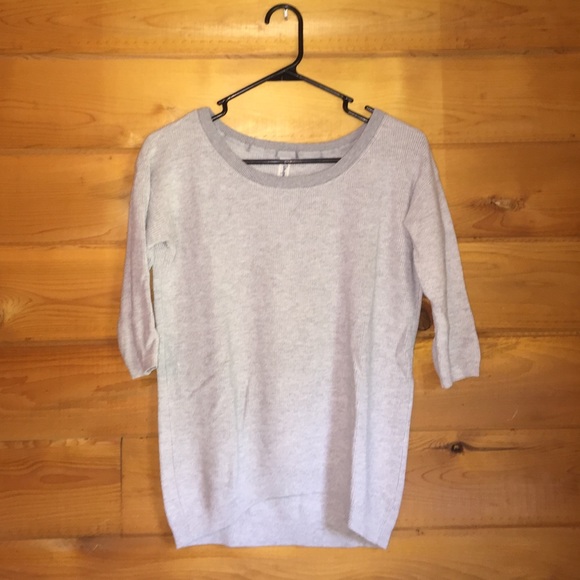 Cozy grey sweater