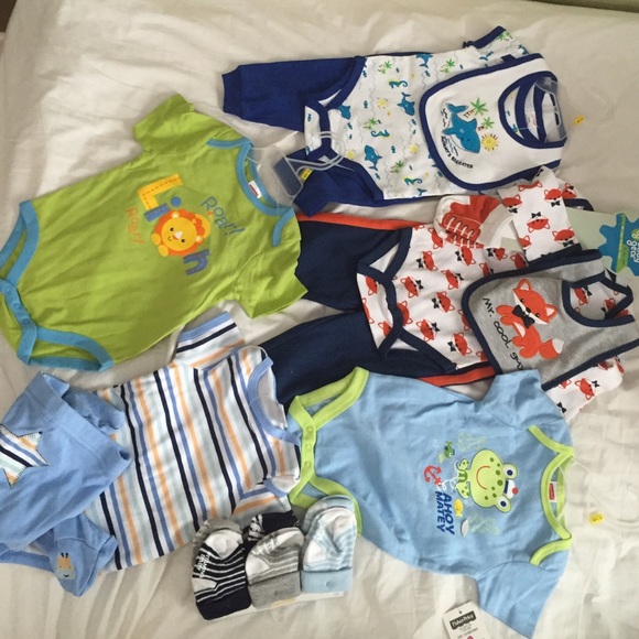 Baby boy clothes, 5 outfits