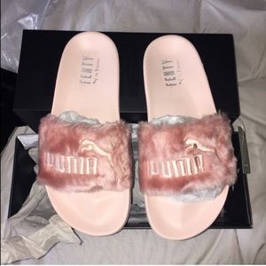 PUMA by Rihanna | PUMA x Fenty fur slides