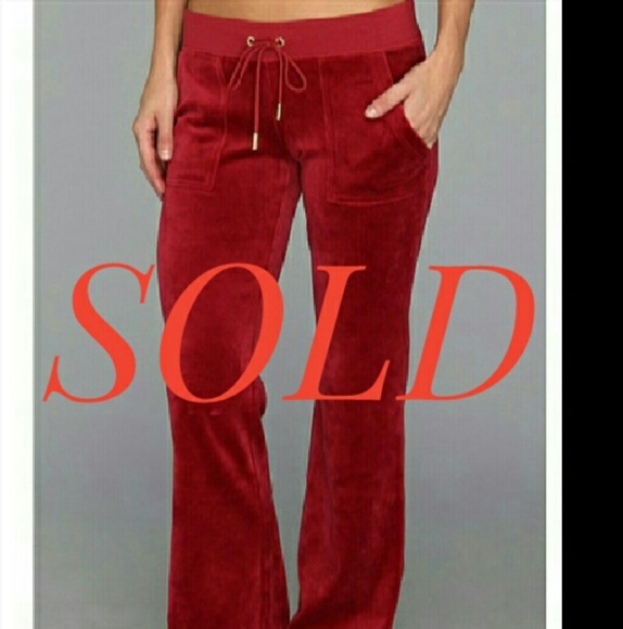 Juicy Couture Velour Pants - Picture 1 of 4