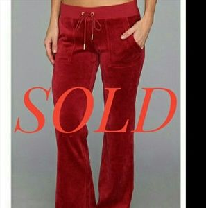 Juicy Couture Velour Pants