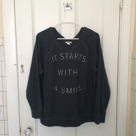 Old Navy oversize crew/ pull over