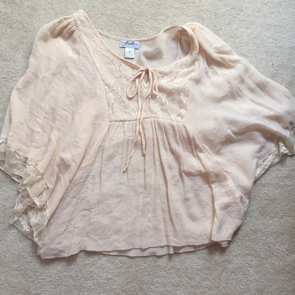 White flowy shirt