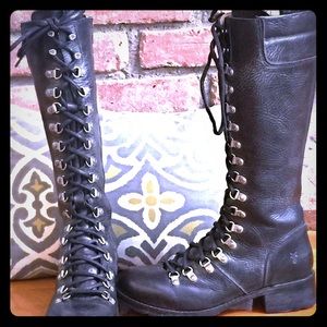 🌸Frye 'Melissa' Lace-up Tall Boots🌸