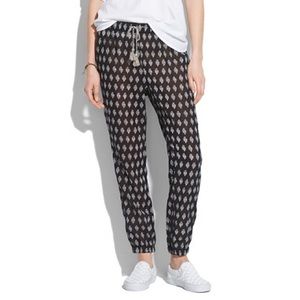 Madewell shore walk pant - Moroccan floral