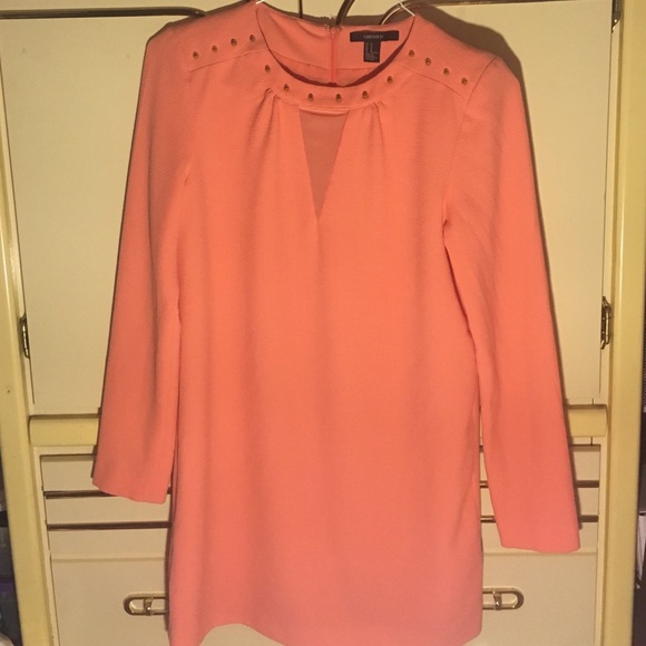 Peach Forever21 Mini Dress