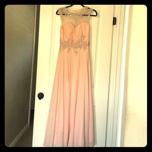 Pink dress. Worn once feel free to try on