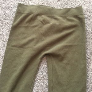 Army Green Thick Leggings