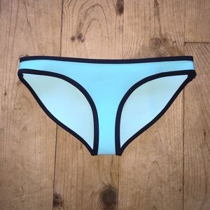 XS blue triangl bottoms